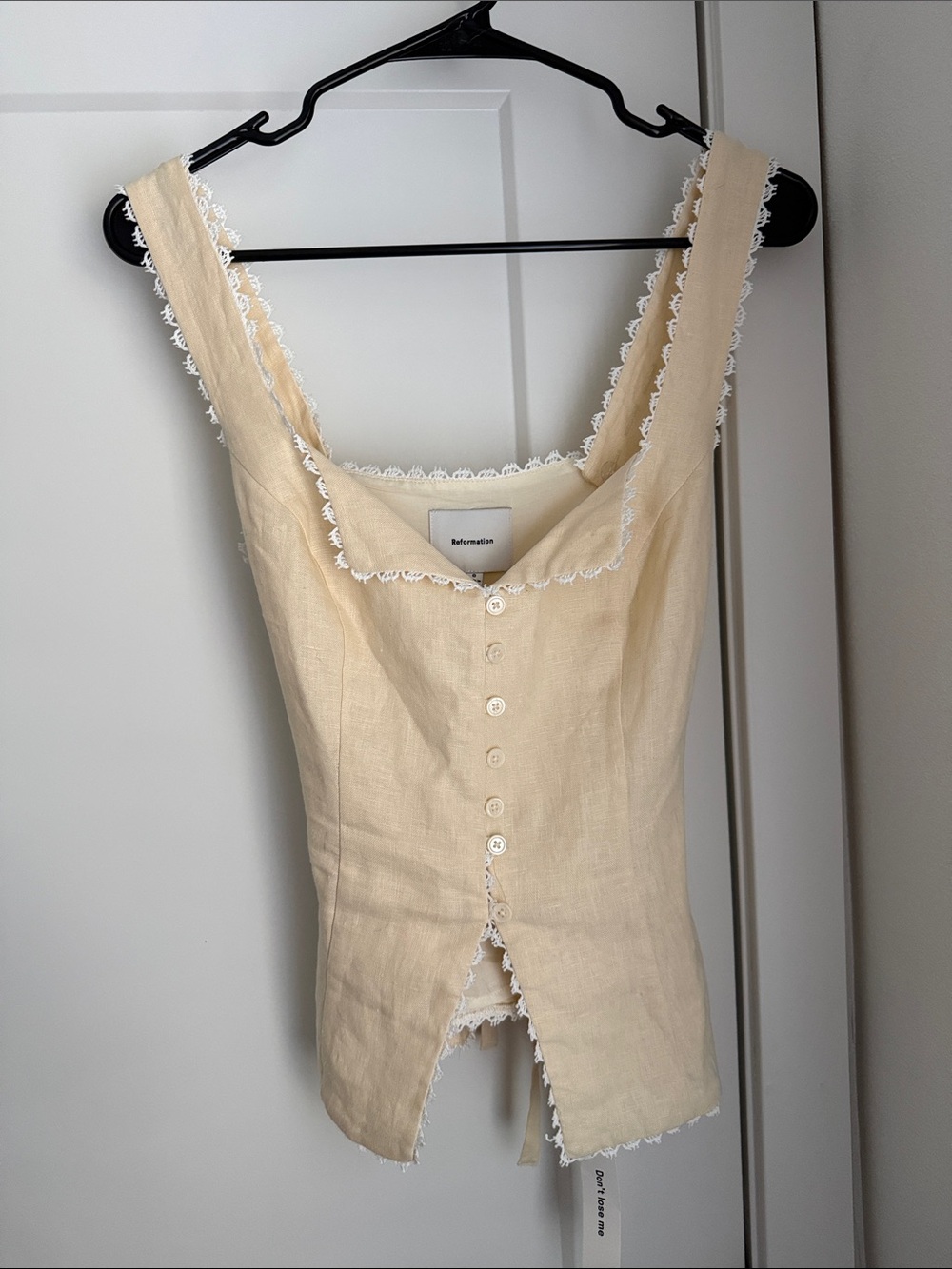 Viola Linen Top - Picture 4 of 6